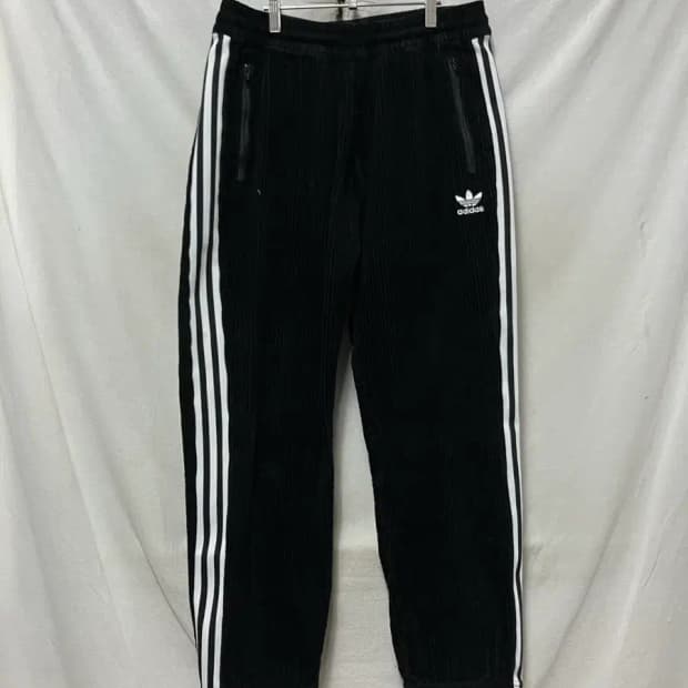아디다스 삼선 코듀로이 트레이닝 조거 팬츠