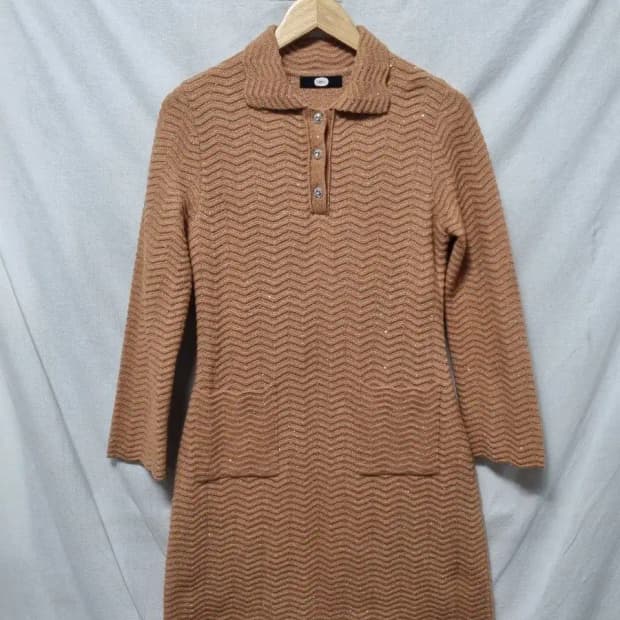 듀엘 니트 원피스 F