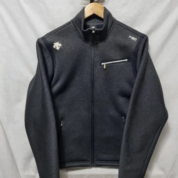 데상트 F-360 풀집업 자켓 블랙 105