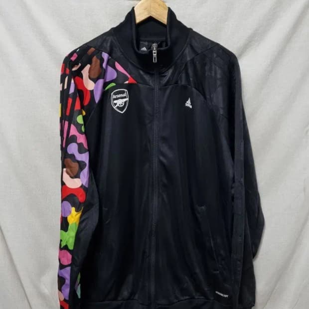 아디다스 아스날 트랙탑 블랙 져지 105~110