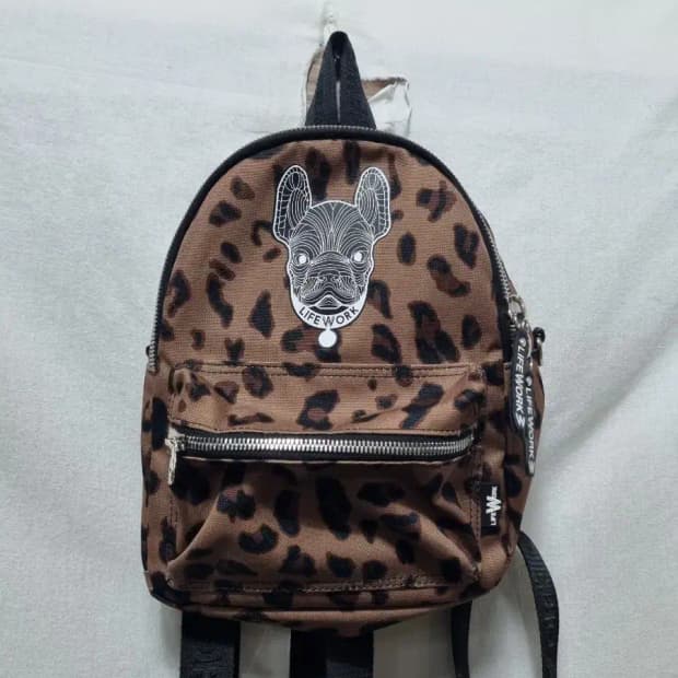 라이프워크 레오파드 미니 백팩  F