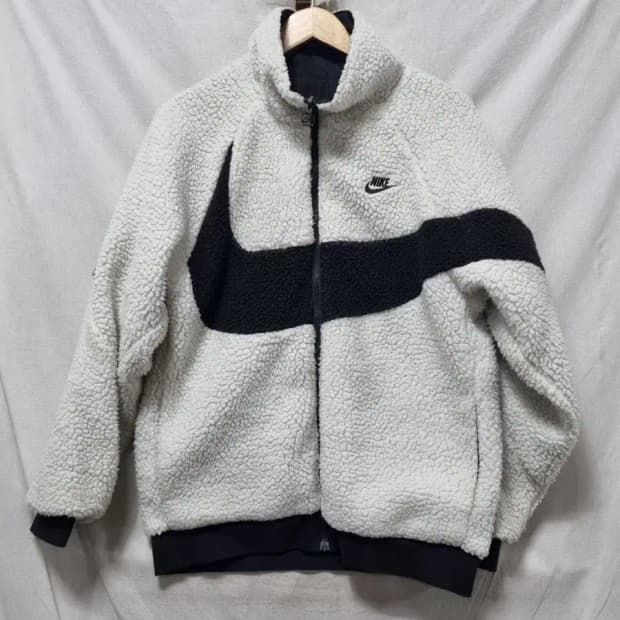 나이키 리버시블 플리스 자켓 점퍼 M