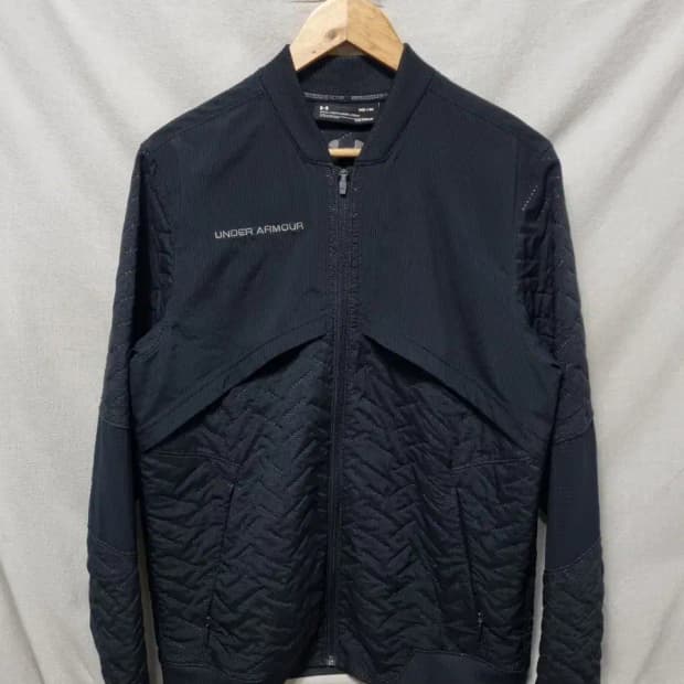 언더아머 퀼팅 집업 자켓 M
