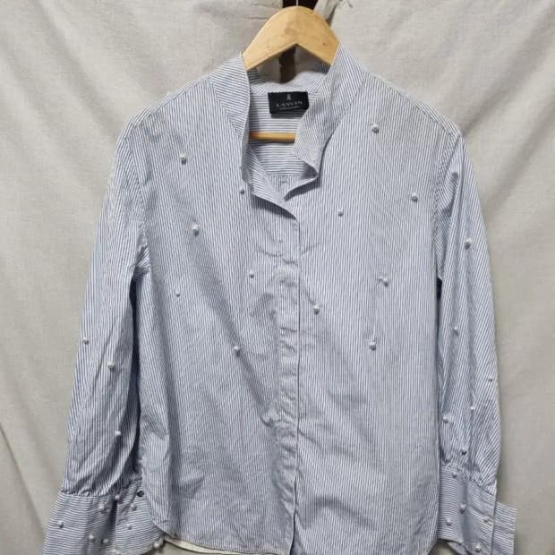 랑방 셔츠 블라우스 90