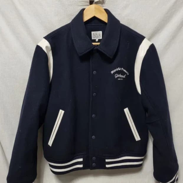 마리떼 프랑소와 저버 네이비 스타디움 자켓 M