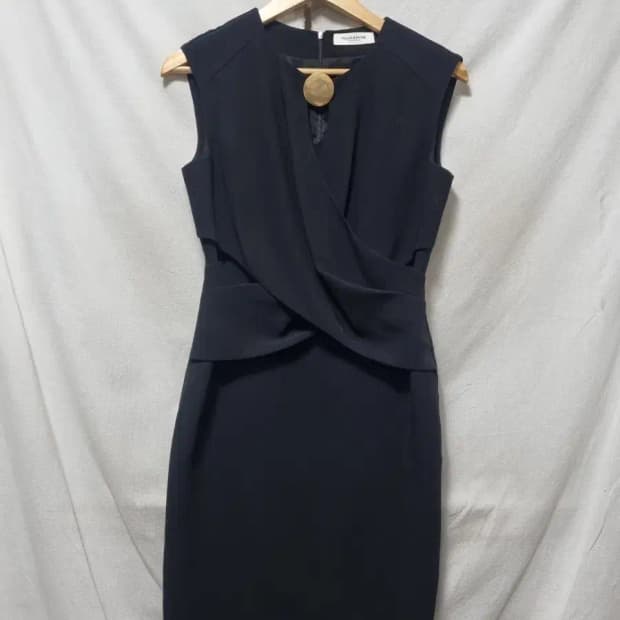 모조에스핀 블랙 미디 원피스 66