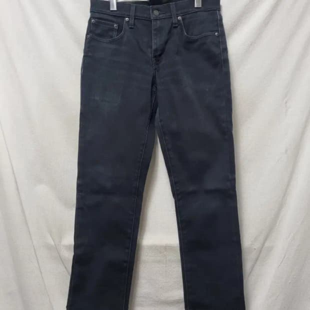 리바이스 프리미엄 블랙 데님 바지 511 30/32