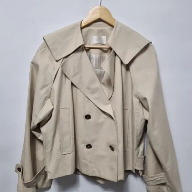 SJSJ 트렌치 숏 자켓 90
