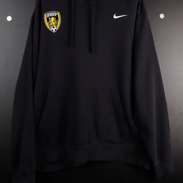 [2XL] 나이키 블랙워치 블랙후드티