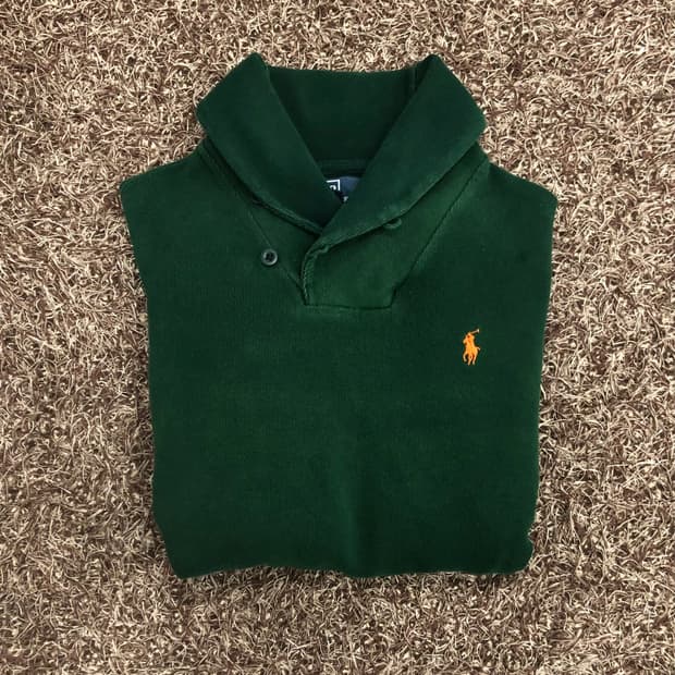 폴로 랄프로렌 숄카라 니트