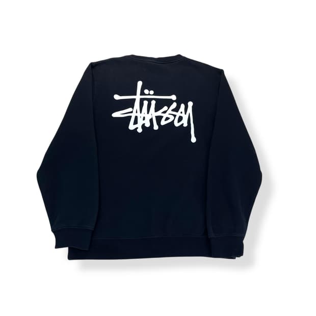 100 스투시 베이직 맨투맨