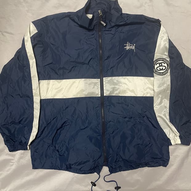 스투시 usa 빈티지 바람막이