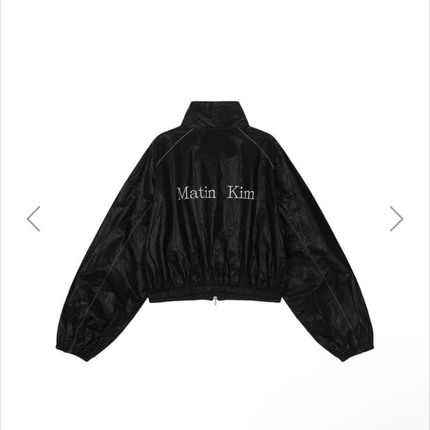 마뗑킴 바람막이 블랙