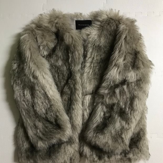 빈티지 퍼 자켓