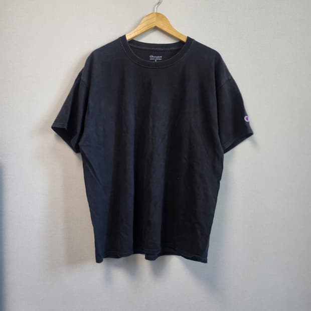 [XL] 챔피온 검정 반팔티셔츠