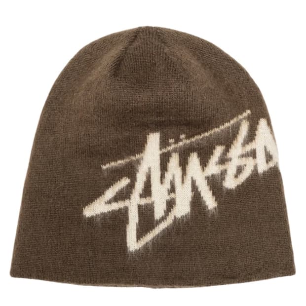Stussy Brushed Out Stock Skullcap Beanie
