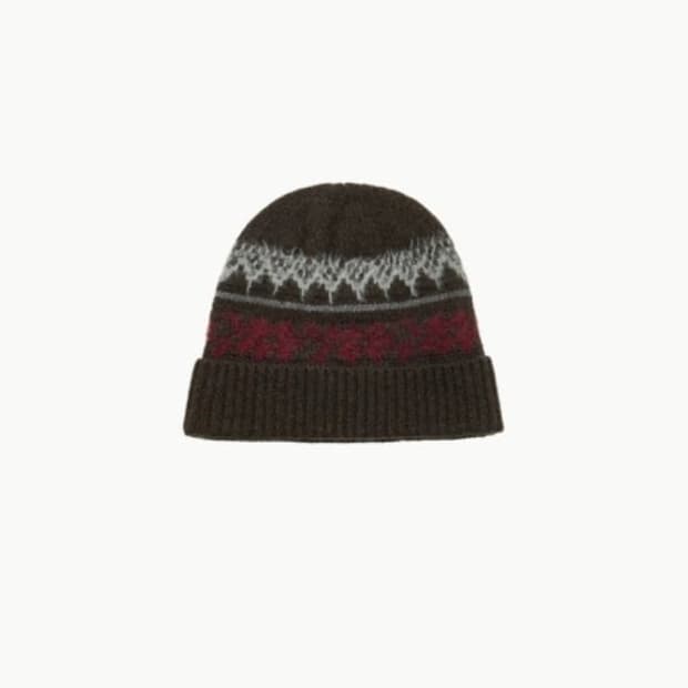 아모멘토 자카드 비니