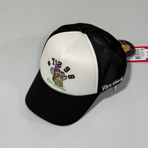 [SUPRA X #7298] MESH TRUCKER CAP BLACK