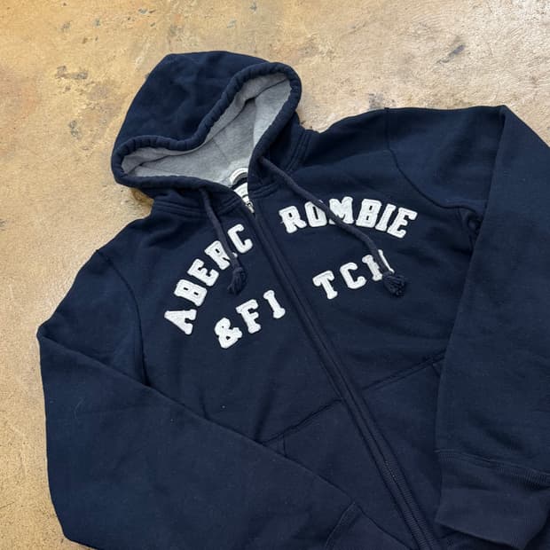 아베크롬비 네이비 후드집업