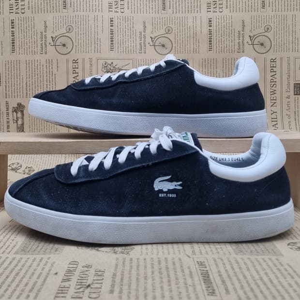 라코스테 베이스샷 남성스니커즈275