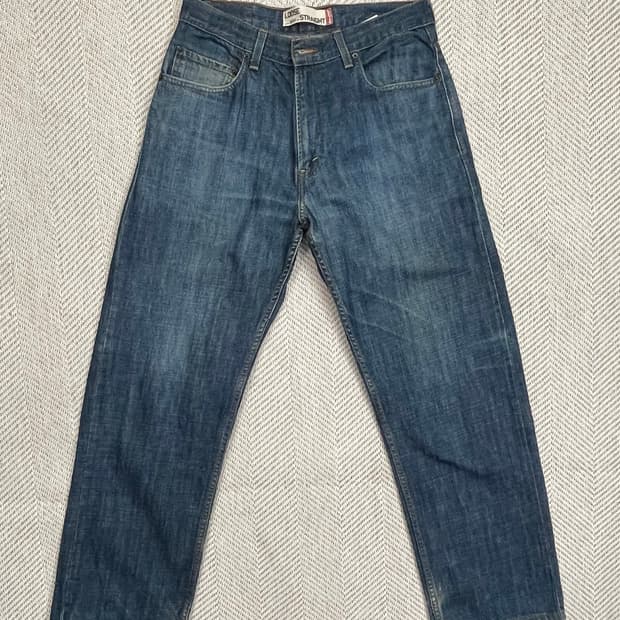 리바이스 569 데님팬츠 32x32 루즈 스트레이트