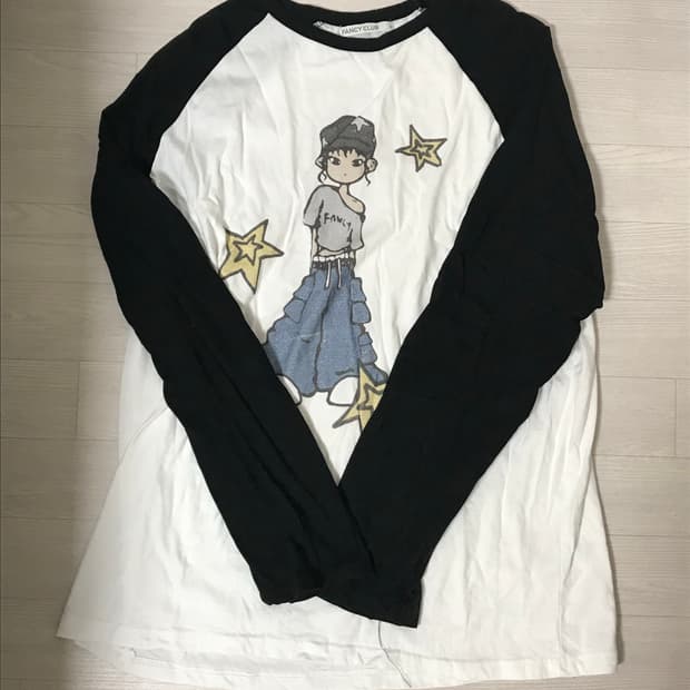 Fancy Club Pony Star Long Sleeve Black