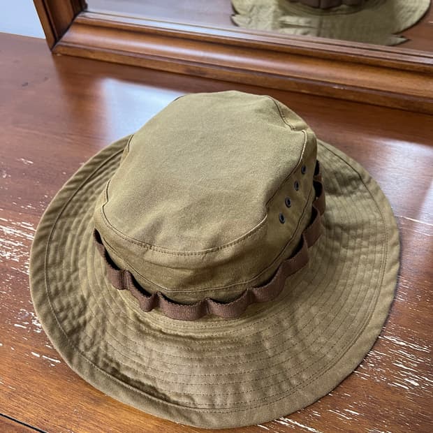 rrl 오일클로스 버킷햇