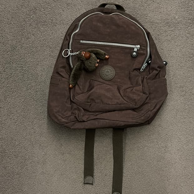 키플링 빈티지 브라운 백팩 처분 