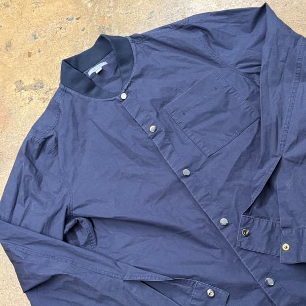 [정품/S] 코스 네이비 블루종 셔츠 자켓 b17
