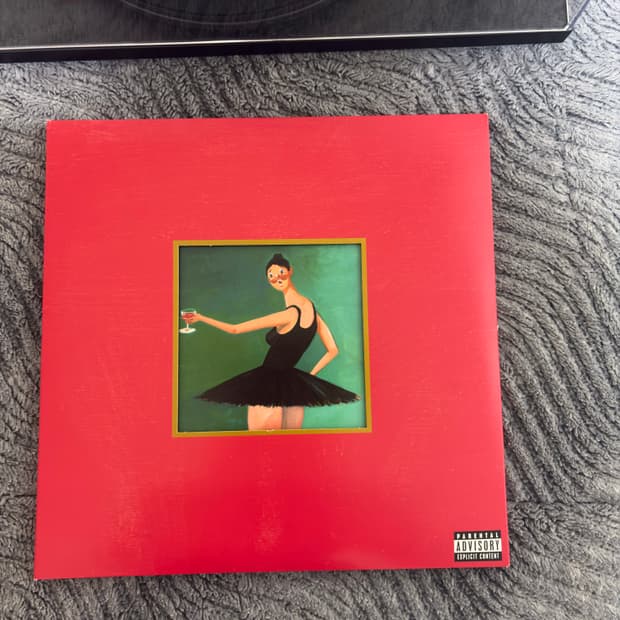 칸예웨스트 mbdtf 5집 lp 바이닐 힙합 lp 바이닐