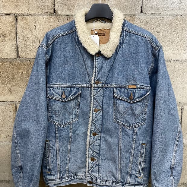 랭글러 쉐르파 데님 자켓 