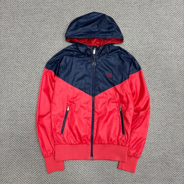 나이키 배색 바람막이 v1292