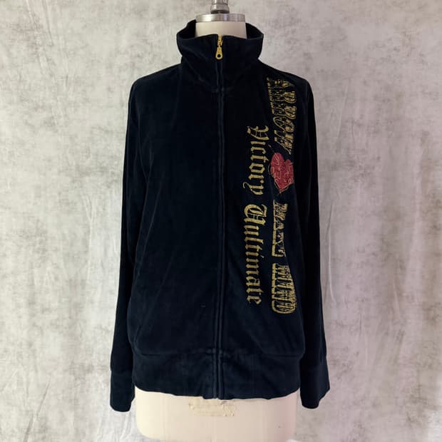 Y2k velvet jacket