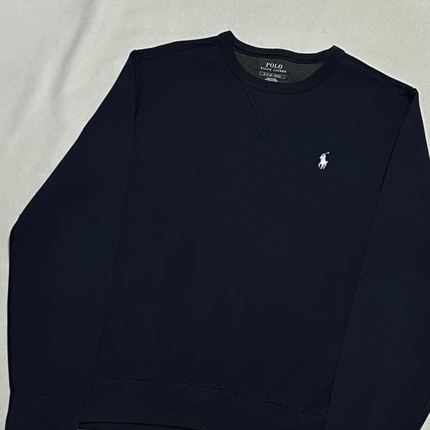 S 폴로랄프로렌 네이비 라운드넥 맨투맨