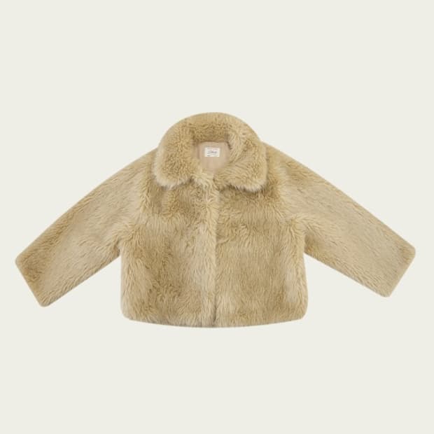 리본빛 퍼자켓 Alva fur jacket
