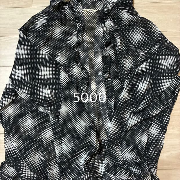 빈티지 실크 셔츠