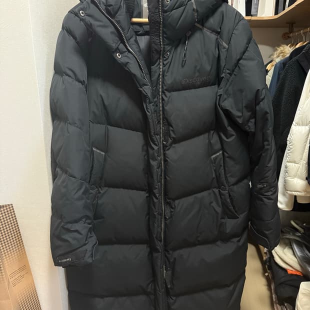 디스커버리 롱패딩