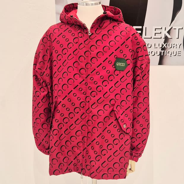 구찌 100주년 한정 컬렉션 남성 윈드브레이커 자켓