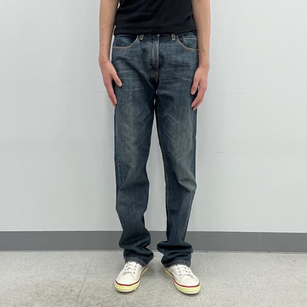 Levis 리바이스 505 레귤러핏 스트레이트 데님 팬츠 32