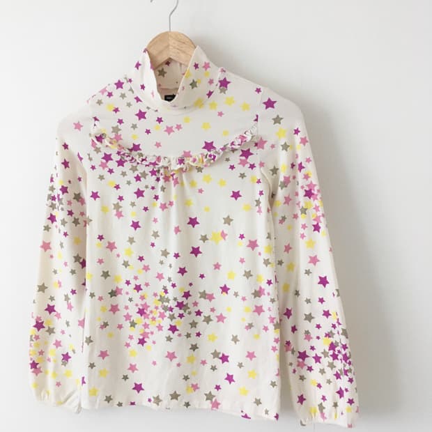 gap kids star pattern top