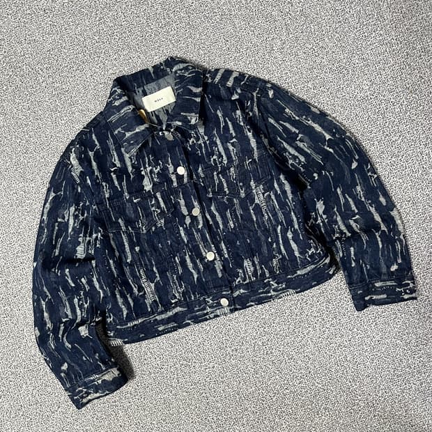 Hake 데님 셋업 청자켓 + 데님팬츠