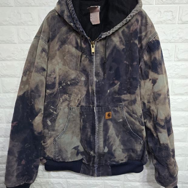 칼하트 J130 후드 집업 자켓 XL
