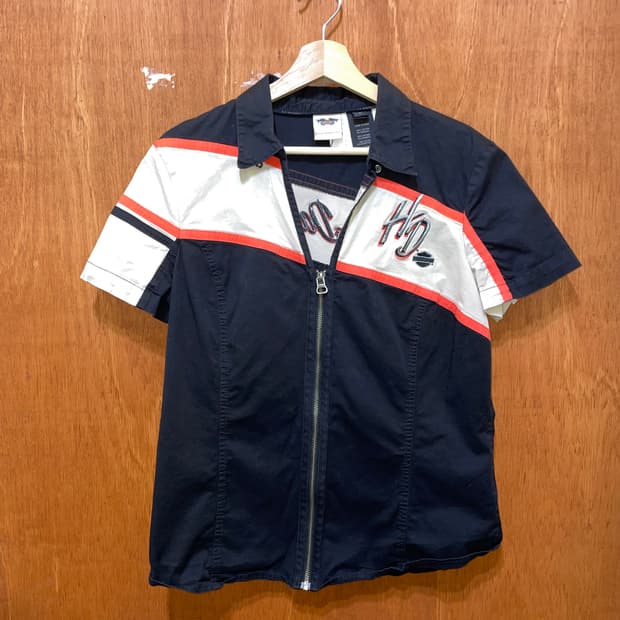 (L) Harley Davidson 할리 데이비슨 집업