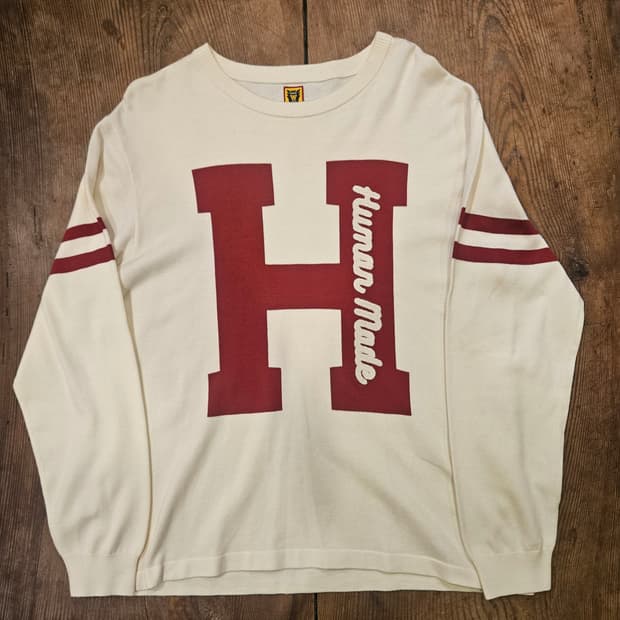 휴먼 메이드  코튼 울 롱 슬리브