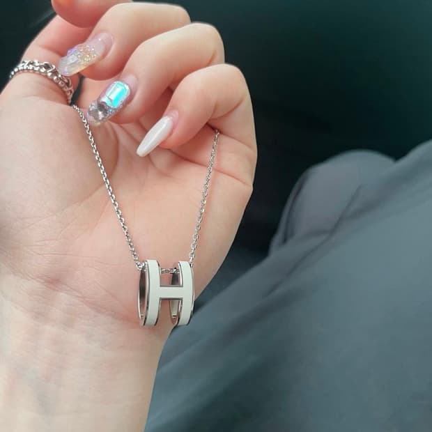 에르메스 팝아슈 목걸이