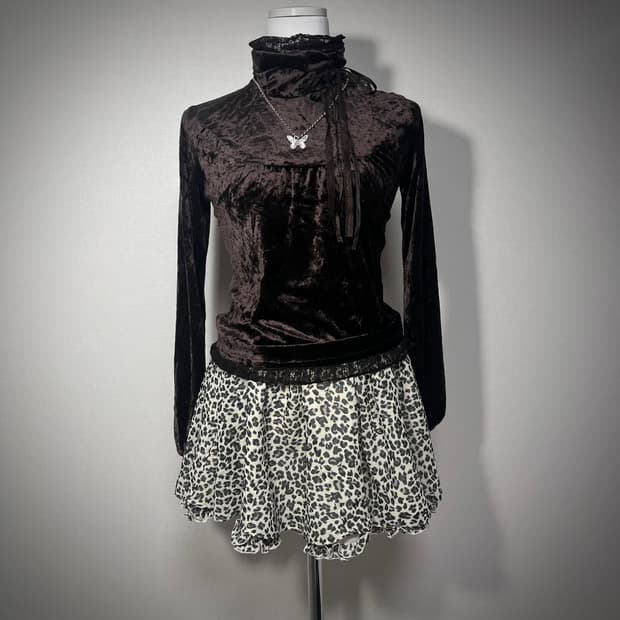 라떼갸루 호피 코디세트