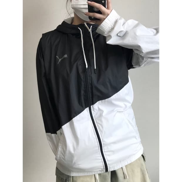 퓨마 트레이닝 바람막이 L