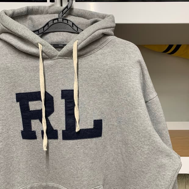 [L] 폴로 랄프로렌 루즈핏 RL 패치 후디