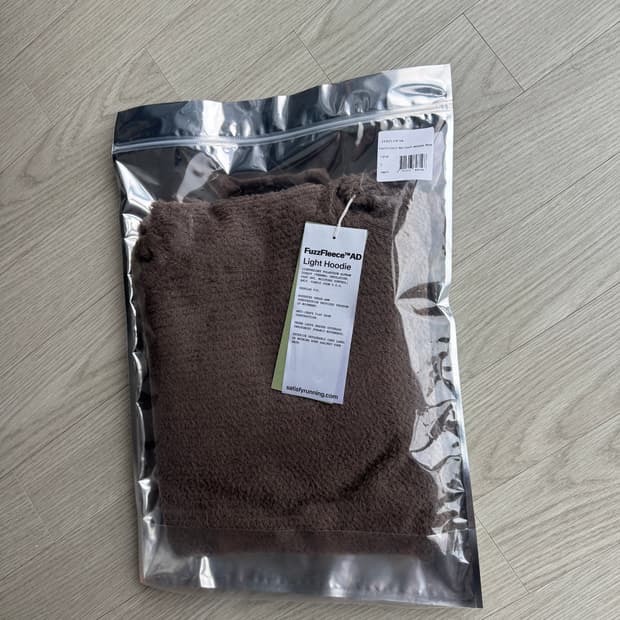 [L] 새티스파이 고스트플리스 AD 라이트 후드 팔콘 새상품