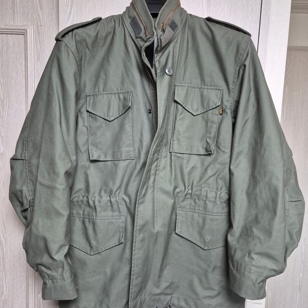 [ 1회착 ] 알파인더스트리 m65 필드자켓 S사이즈 (국내 L사이즈)